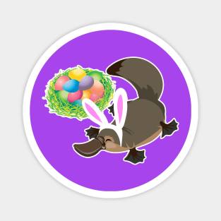 Easter Platypus Magnet